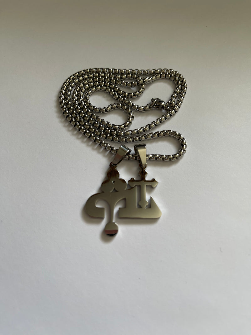 Ya Allaha (Yahweh / Jehovah) with Cross Necklace