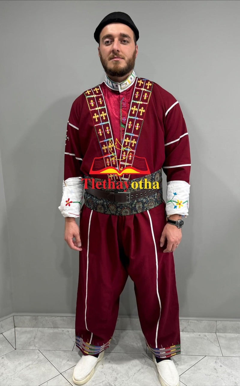 Assyrian Traditional Mens Khomala (Non-Handmade Garment)