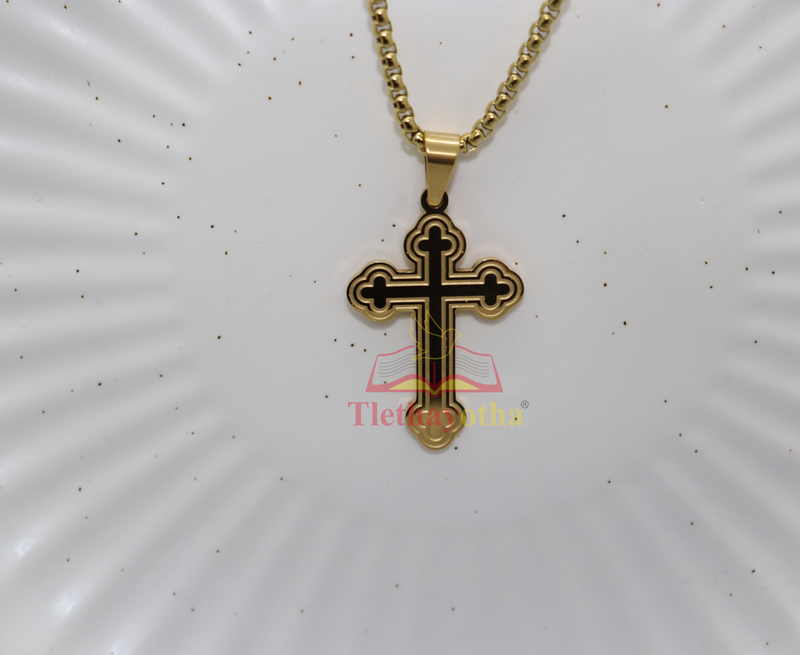 Cross with Ya Allaha Engraved and Non-Engraved