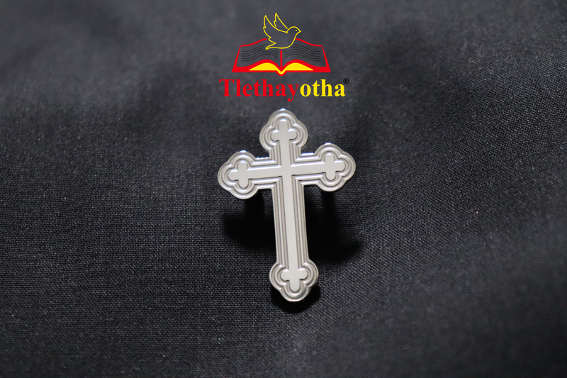 Assyrian and Orthodox Cross Brooch